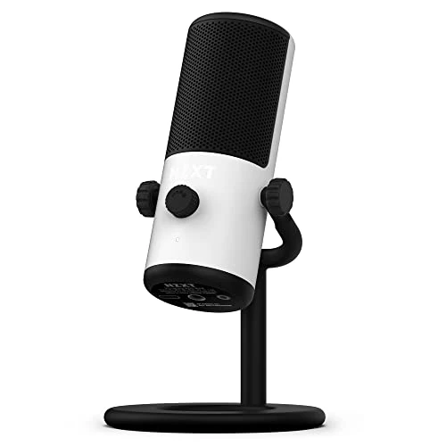 Offre limitée : NZXT Capsule Mini Microphone USB – AP-WMMIC-W1 - Haute résolution – Directivité cardioïde – Idéal pour Le Streaming, la création de Contenu et la Diffusion de podcasts – Blanc de 74.12 € à 74.12 € (0.00% de remise)