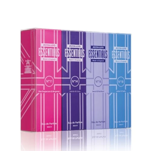 Oferta ograniczona: Milton-Lloyd Essentials Quad Pack for Him – zestaw upominkowy 4 x 50 ml męskich wód po goleniu (nr 1, nr 3, nr 9, nr 10) – długotrwała woda perfumowana o świeżych, męskich nutach z 68.00 EUR na 68.00 EUR (znizka 0%)