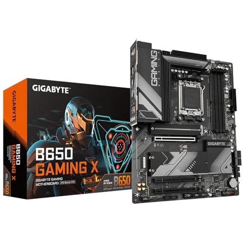 Offerta a tempo: GIGABYTE B650 GAMING X Scheda madre - Supporta CPU AMD Ryzen 9000, VRM digitale a 8+2+2 fasi, fino a 8000 MHz DDR5, 1xPCIe 5.0 + 2xPCIe 4.0 M.2, LAN 2.5GbE, USB 3.2 Gen 2x2 - 70.23% da 338.88 € a 100.87 €