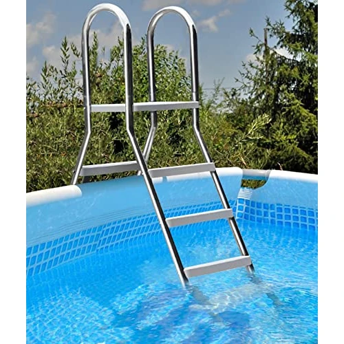 Offerta a tempo: BOTOWI Scala per Piscina Fuori Terra All'Aperto Carico 250kg, Scala a 4 Gradini a Doppia Faccia Antislittamento per Piscine, Fuori Terra Resistente Che Ispessisce Scale Piscina Iacciaio Inox 304 - 3% da 339.00 € a 329.00 €