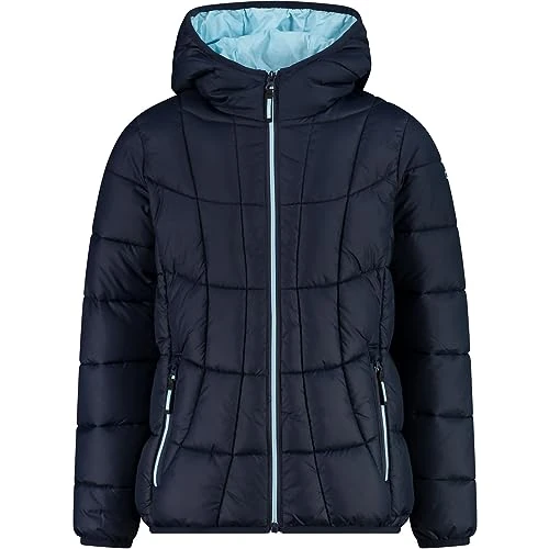 CMP Chaqueta Kid G Con Capucha Fija, Chaqueta Softshell Unisex niños, Azul negro 33Z1435, 140