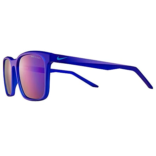 Offerta a tempo: Nike Sun Occhiali, 416 Matte Racer Blue Pola, 57 Unisex-Adulto - 0% da 52.23 € a 52.23 €