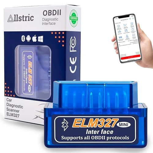 Offre limitée : Allstric® Obd2 Diagnostic Voiture Multimarque. Elm 327 Outils Diagnostics système Moteur OBD-II. OBD2 Bluetooth Original pour Diagnostic Voiture. Valise Diagnostic Auto Multimarque. de 11.90 € à 11.90 € (0.00% de remise)