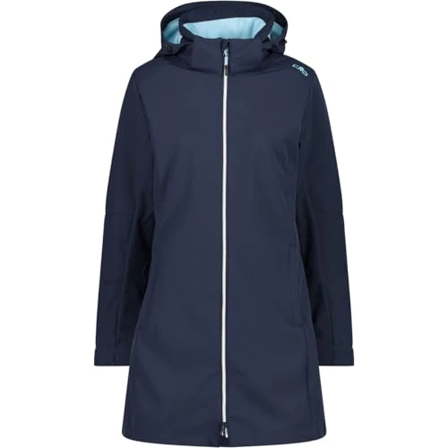Limited-time offer: CMP - Woman Parka Zip Hood, B.Blue-Anise, XXS from 57.34 GBP to 57.34 GBP (save 0%)