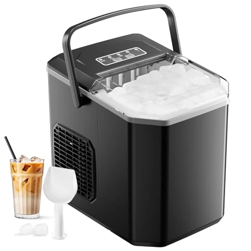 Vpcok Direct Ice Cube Machine, Countertop Ice Maker, Ice Cube Maker (Multi-Way)