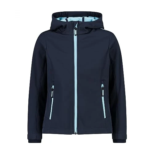Oferta limitada: CMP Chaqueta Kid G Con Capucha Fija, Chaqueta Softshell Unisex niños, Azul (B.Azul-Anís 3A29385N), 128 de 48.66 EUR a 48.66 EUR (ahorro 0%)