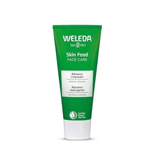 Limitiertes Angebot: WELEDA Bio Skin Food 2in1 Cleansing Balm & Maske – Naturkosmetik Gesichtsreinigung/Gesichtsmaske für normale & trockene Haut. Unisex Gesichtspflege für sofortigen Glow & weiche Haut (vegan, 1x 75ml) von 12.95 EUR auf 10.89 EUR (Spare 16%)