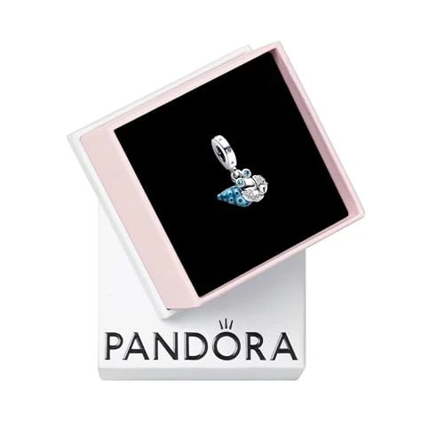 Limitiertes Angebot: PANDORA Moments Glow-in-the-dark Einsiedlerkrebs Charm-Anhänger aus Sterling Silber mit Zirkonia, Kompatibel Moments Armbändern, 792700C01 von 59.00 EUR auf 49.00 EUR (Spare 17%)