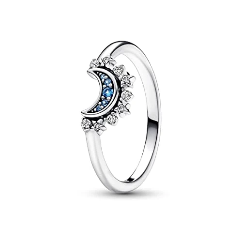 Oferta limitada: Pandora Himmlisch Funkelnder Blauer Mondring 192675C01 Anillo para mujeres de 49.00 € a 49.00 € (ahorro 0.00%)