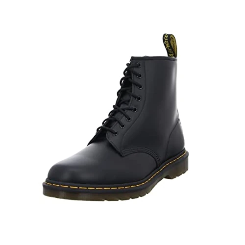 Offre limitée : Dr. Martens Bottines unisexes à 8 œillets, Noir, 44 EU de 190.00 € à 153.62 € (19% de remise)