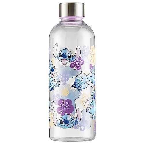 Offerta a tempo: Disney Borraccia Bambini - Borraccia Bambina Stitch 850 ml Borraccia Plastica senza BPA per Ragazze Scuola Sport Viaggio Bottiglia Riutilizzabile Gadget Stitch Regalo — 40% da 21,99 € a 13,19 €