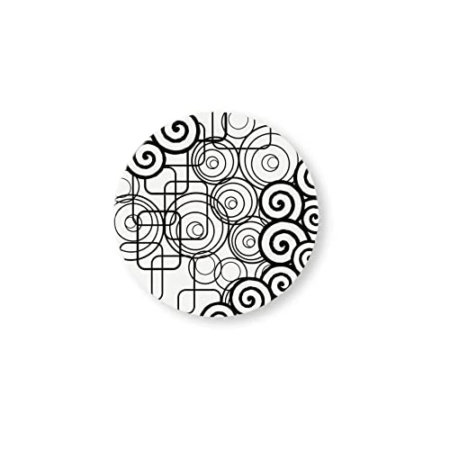 Excelsa Magic Black podstawka, ceramika dolomitowa i korek, 16 x 16 cm