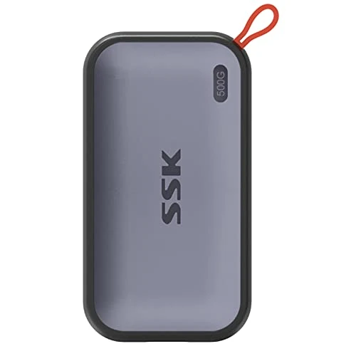 Limited-time offer: SSK 500GB Portable External NVME SSD,up to 1050MB/s Extreme Transmission Speed USBC 3.2 Gen2 Solid State Drive for Type-c Smartphone,PS5,xBOX, Laptop,Macbook/Pro/Air and more from 65.99 GBP to 65.99 GBP (save 0%)