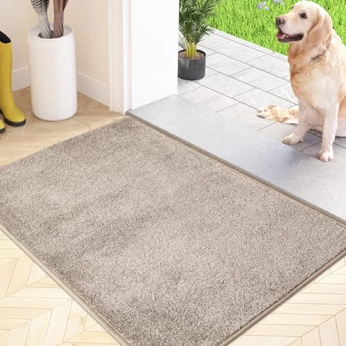 Beperkte aanbieding: FCSDETAIL Vuilvanger Voetmat, Antislip Machine Wasbare Voetmat, Deurmat met Waterabsorberende en Zachte Microvezels voor Hond, Entree, Deur en Gang van 34.99 EUR naar 29.99 EUR (besparing 14%)