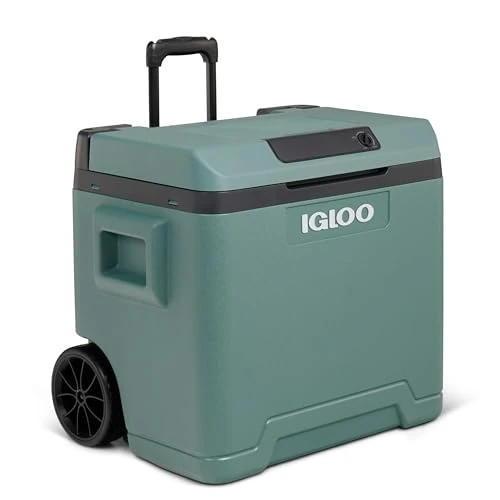 Offerta a tempo: IGLOO IE42 Frigo Elettrico, 12V e 230V, 42L – Mini Frigorifero Compatto per Auto, Campeggio, Viaggi, Barca e Festival – Con Ruote, Maniglia Telescopica, Vano Portacavo e Modalità Eco/Max - 17% da 140.00 € a 116.59 €