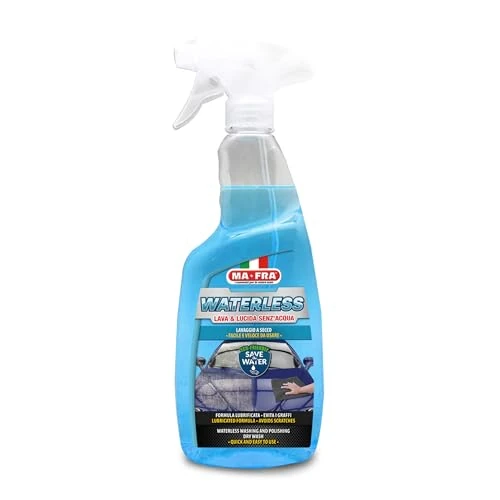 Limited offer: Ma-Fra, Waterless Washes and Polishes Without Water for a Complete Dry Cleaning of the Body and Car Glass, No Water Needed, 750 ml from 8.24 EUR to 8.24 EUR (save 0%)