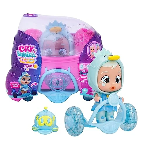 Offre limitee: CRY BABIES MAGIC TEARS STARS STAR SYDNEY - Collectible Mini Poupée habillée d'une jolie tenue, et dispose d'une capsule 2 en 1, avec étoile phosphorescente- Jouet Cadeau pour Garçons et Filles +3 ans de 22.99 EUR a 15.00 EUR (economie 35%)