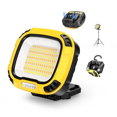 Offerta a tempo: Smiling Shark Lampada Lavoro, LED Lampada Officina 7500mAh Ricaricabile Impermeabile 18 Modalità Luminose Portatile Luce Ispezione con Magnetica per Campeggio Riparazione Garage laboratori Emergenza - 0.00% da 39.99 € a 39.99 €