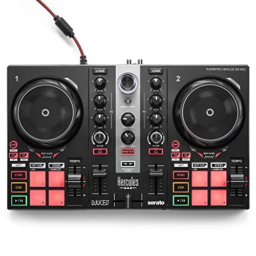 Begrenztes Angebot: Hercules DJControl Inpulse 200 MK2 – Idealer DJ-Controller zum Erlernen des Mixens von 89.30 EUR auf 89.30 EUR (Rabatt 0%)
