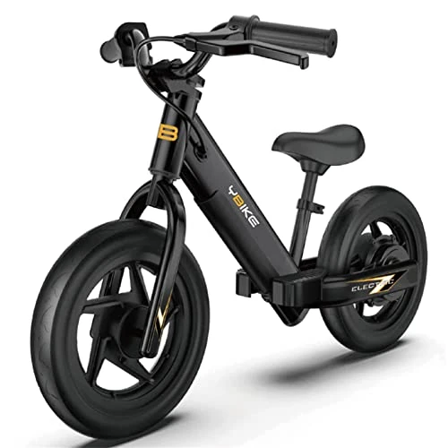 Limited-time offer: YBIKE Electric Balance Bike,12 Inch Kids Electric Bike for Ages 3-5 Years Old, Kids Balance Bikes with Adjustable Seat, Dirt Bike for Boys & Girls from 246.49 GBP to 246.49 GBP (save 0%)