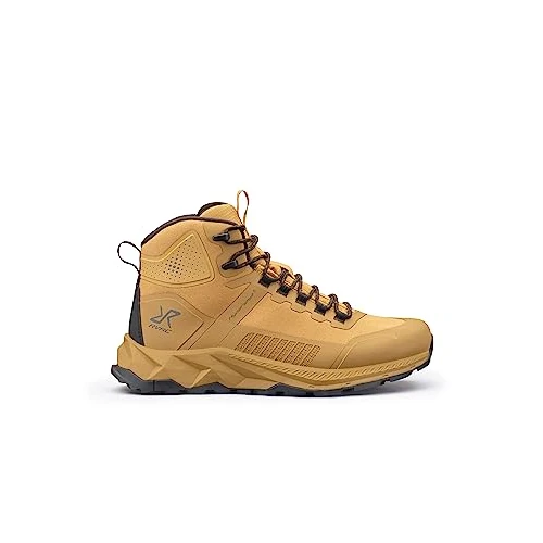 Offerta a tempo: RevolutionRace Phantom Trail Mid Waterproof Hiking Boots da Uomo, Scarpe da Trekking Impermeabili per Tutte le Attività All'aperto, Dijon, 44 - 30% da 179.00 € a 125.00 €