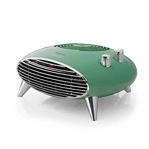 Limited-time offer: Ariete 8211 Table heater, electric heater, 2000W, thermostat, silent, grill and chrome legs, green from 39.00 GBP to 39.00 GBP (save 0%)