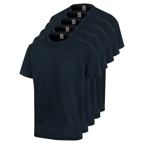Marineblauwe Pro Würth MODYF werk-T-shirts, set van 5 - L