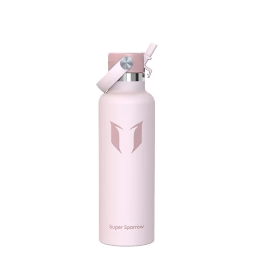 Offerta a tempo: Super Sparrow Borraccia Termica, Acciaio Inox Bottiglia Termica - 750ml - Senza BPA Borracce, Borraccia Bambini per Scuola, Sport, Campeggio, Yoga, Palestra, Ciclismo - 0.00% da 17.95 € a 17.95 €