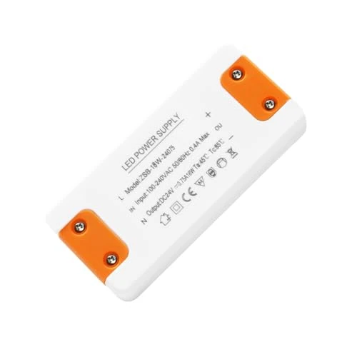 Offerta a tempo: Alimentatore 24v 0.75A, Trasformatore 220V a 24v, Driver LED AC a DC - 10% da 9.99 € a 9.02 €