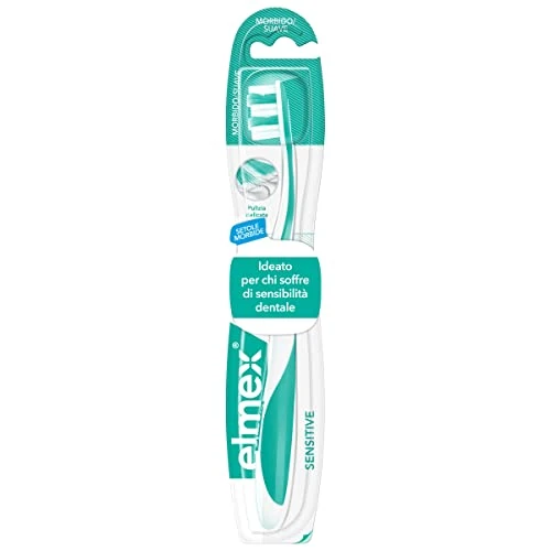 Limited-time offer: Elmex Sensitive Toothbrush for Sensitive Teeth Soft Bristles Ergonomic Handle from 5.37 GBP to 5.37 GBP (save 0%)