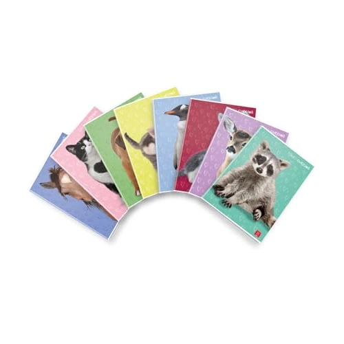 Limited-time offer: Pigna DOLCI CUCCIOLI, Maxi Notebooks A4 Ruling, 4 mm Squares with Margin, Pack of 10 from $34.45 to $34.45 (save 0.00%)
