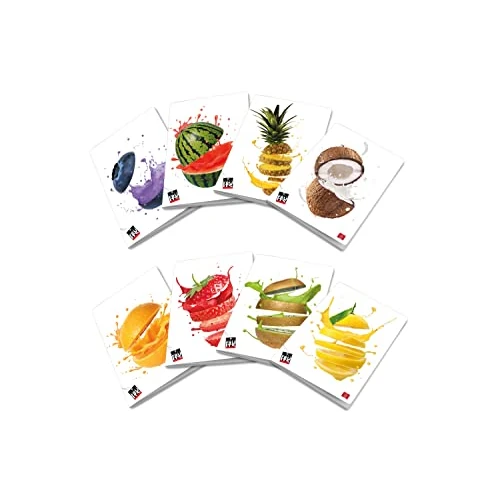 Pigna, Maxi Quaderno Fruits, f.to A4 21x29,7 cm., pagine 80 + risguardo, carta 80 g/m², interno 1R, righe, Copertine Assortite, 10 pezzi.