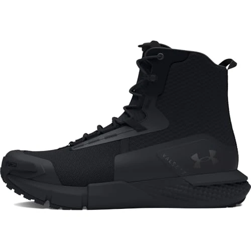 Offre limitée : Under Armour UA Charged Valsetz Zip Bottes tactiques pour hommes, chaussures d'alpinisme confortables avec fermeture éclair latérale, noir/noir/gris de 160.00 € à 160.00 € (0.00% de remise)
