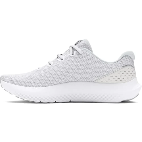 Limited-time offer: Under Armour Women's Charged Surge 4, (100) White/Distant Gray/Metallic Silver, 5.5, US from $65.00 to $35.16 (save 46%)