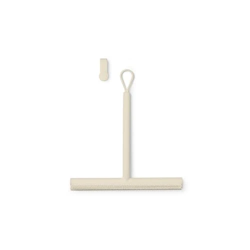 Limited-time offer: Brabantia - ReNew Shower Squeegee with Door Hook - Silicone Brush & Cleaning Wiper for Bathroom Glass & Tiles - Soft, Non-Slip Handle - Anti-Streak - Corrosion Resistant - Soft Beige - 42.1 x 9 cm from 22.75 GBP to 20.57 GBP (save 10%)