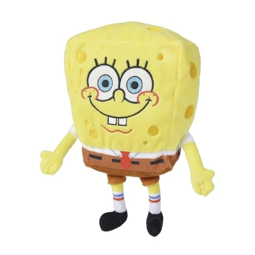 Offerta a tempo: Simba - Peluche SpongeBob da 20 cm, materiale morbido e piacevole, imbottitura 100% riciclata, licenza ufficiale al 100%, adatto a tutte le età (109491002SPB) - 0.00% da 17.08 € a 17.08 €