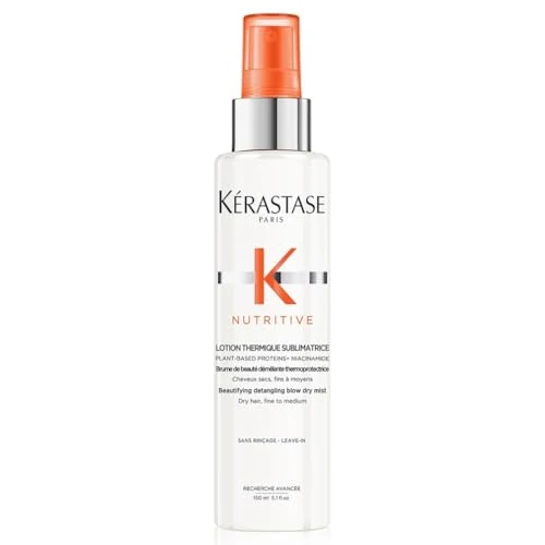 Oferta limitada: Kérastase Nutritive, Protector Térmico Antiencrespamiento, Para Cabello seco, Protege del calor, acondiciona e hidrata, Con nutrientes esenciales, Lotion Thermique Sublimatrice, 150 ml de 40.68 € a 28.24 € (ahorro 31%)