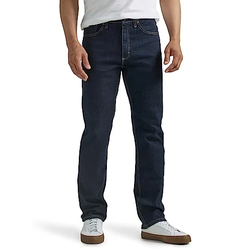 Limited-time offer: Wrangler Men's Free-to-Stretch Regular Fit Jean, Rinse Denim, 40W x 29L from 36.41 GBP to 36.41 GBP (save 0%)