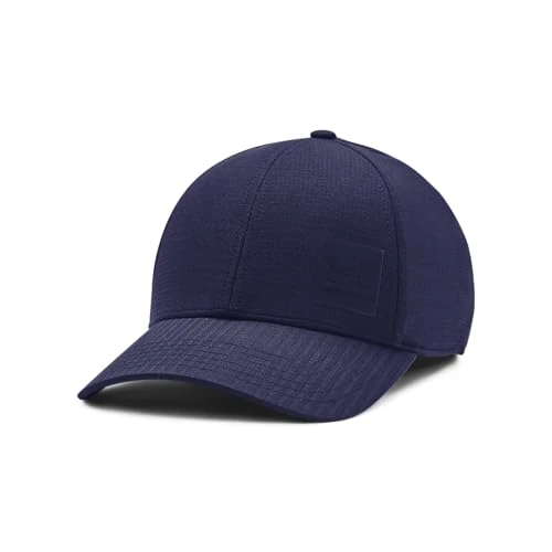 Offerta a tempo: Under Armour UA M Iso-chill Armourvent STR, Cappello Uomo con Visiera e Fascia Antisudore, Baseball Elasticizzato ad Asciugatura Rapida - 50% da 28.00 € a 13.97 €