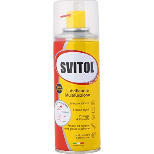 SVITOL Giro Limited Edition Giro, officieel product van Giro d'Italia, smeerolie, ontgrendelt, reinigt en beschermt metalen oppervlakken in huis, ventiel 360 graden, 180 ml, transparant