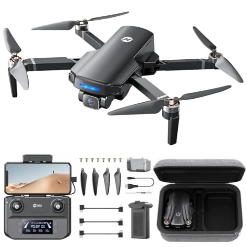 Oferta limitada: Holy Stone HS360S GPS Drone con cámara 4K UHD para Adultos Principiantes, FPV RC Quadcopter Plegable con Rango de Control 3KM, Motor sin Escobillas, Follow Me, Smart Return Home, Transmisión 5G, 249g de 169.99 EUR a 169.99 EUR (ahorro 0%)