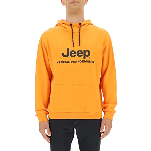 Oferta limitada: JEEP O102626-O288 XP Man Hooded Sweatshirt Xtreme Performance Print JX22A Hombre Sun Orange/Black S de 41.40 EUR a 41.40 EUR (ahorro 0%)
