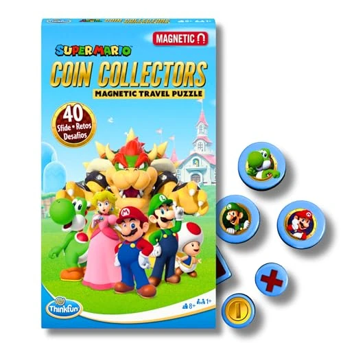 Offerta a tempo: ThinkFun - Super Mario Coin Collector, Gioco di Logica, Età 8+ Anni - 50% da 14.99 € a 7.50 €