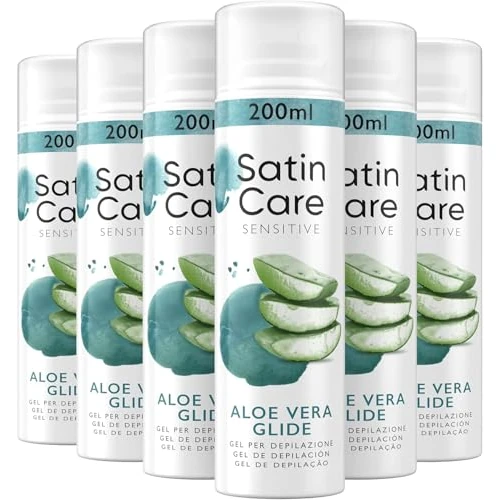 Offerta a tempo: Satin Care Gel Depilatorio da Donna, Depilazione Donna, Gel Depilazione, Per Pelli Sensibili, 200 ml - 48% da 33.03 € a 17.04 €