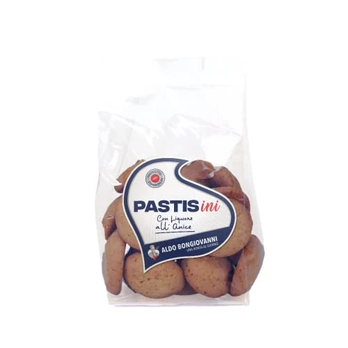 Offerta a tempo: BONGIOVANNI FARINE E BONTA' NATURALI Biscotti al Pastis | Biscotti Artigianali | Biscotti con Anice Senza Glutine | Confezione da 150 gr — 23% da 7,00 € a 5,37 €