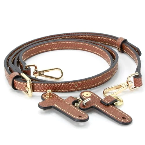 Limited-time offer: banbeln Mini Bags Leather Shoulder Strap Kit Fit For Adjustable Crossbody Small Bag (brown&gold,SET) from 13.50 £ to 13.50 £ (save 0.00%)