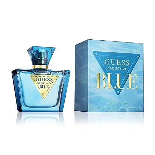 Oferta limitada: GUESS Seductive Blue, Eau de Toilette, Perfume Floral Afrutado, 75 ml de 23.30 € a 19.85 € (ahorro 15%)