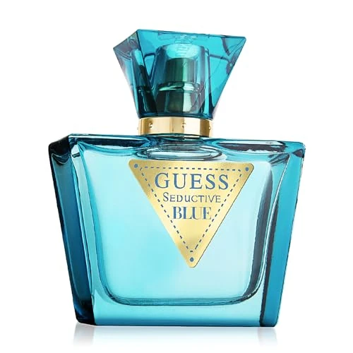 Offerta a tempo: GUESS Seductive Blue, Eau de Toilette, Profumo Floreale Fruttato, 50 ml - 24% da 25.00 € a 18.90 €
