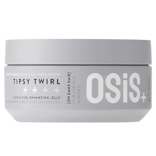 Limited-time offer: Schwarzkopf Professional OSiS Tipsy Twirl Curl Jelly For Natural Waves And Curls Strong Definition Non Crunchy Texture Lightweight Volume Protects Against Humidity Medium Hold 300 ml from 16.00 £ to 9.99 £ (save 38%)