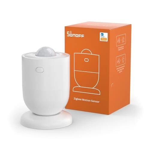 Offre limitée : SONOFF SNZB-03P Détecteur de Mouvement ZigBee, Detecteur ZigBee 3.0 Sans Fil, Détection 5 Secondes, Scène Intelligente, SONOFF Zigbee Bridge Requis, Piles Incluses, Compatible avec Alexa/Google Home de 11.99 € à 11.99 € (0.00% de remise)